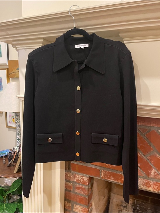 Veronica Beard Jackets & Blazers - Veronica Beard Black Jacket with Gold Buttons